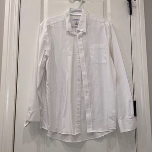 White button up dress shirt
